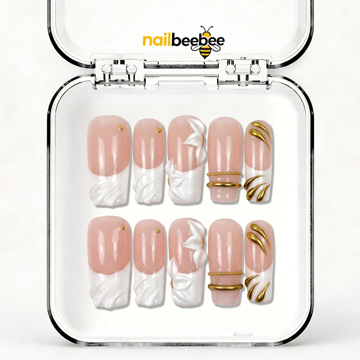 NB-Z162 Handmade Short Square Acrylic for Date Night,Travel