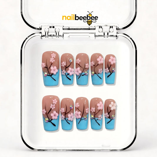 NB-Z80 Handmade Short Square Acrylic for Date Night,Travel