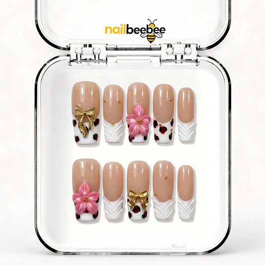 NB-Z8 Handmade Short Square Acrylic for Date Night,Travel