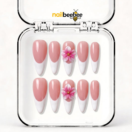NB-S12 Handmade Medium Stiletto Acrylic for Date Night,Travel
