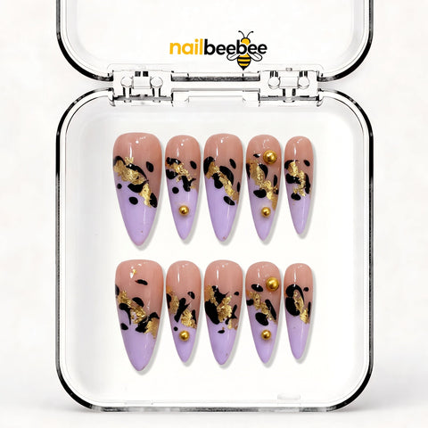 NB-S59 Handmade Medium Stiletto Acrylic for Date Night,Travel
