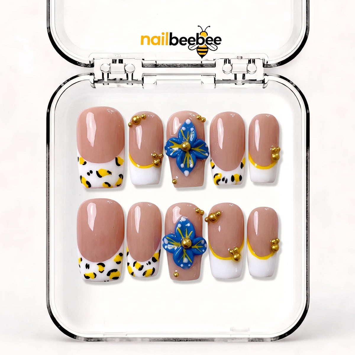 NB-Z99 Handmade Short Square Acrylic for Date Night,Travel