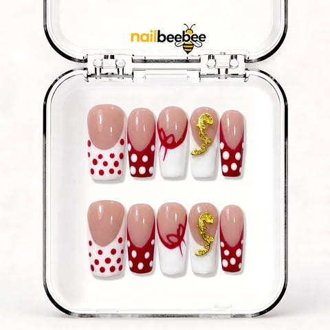 NB-Z94 Handmade Short Square Acrylic for Date Night,Travel