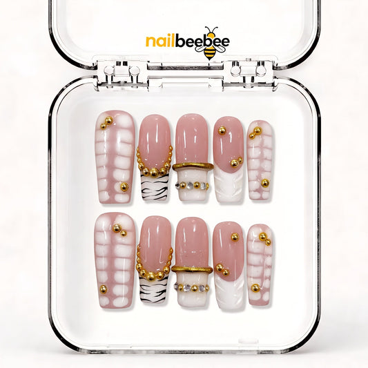 NB-Z115 Handmade Short Square Acrylic for Date Night,Travel