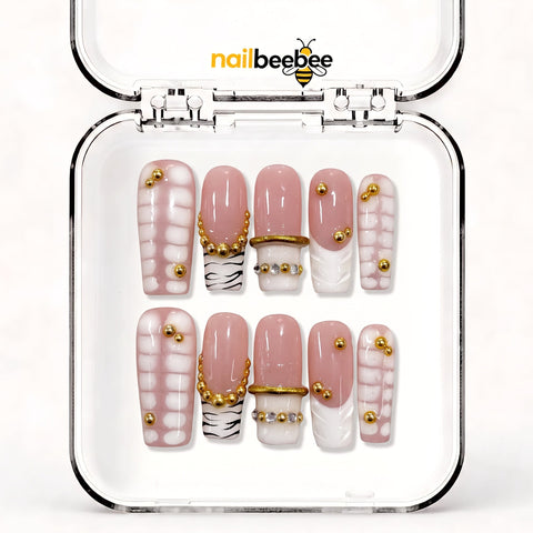 NB-Z115 Handmade Short Square Acrylic for Date Night,Travel