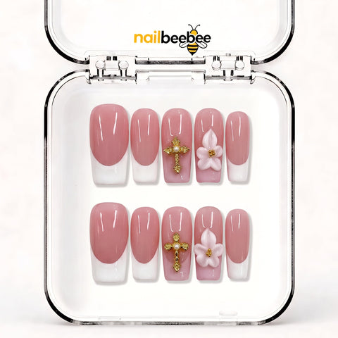 NB-Z110 Handmade Short Square Acrylic for Date Night,Travel