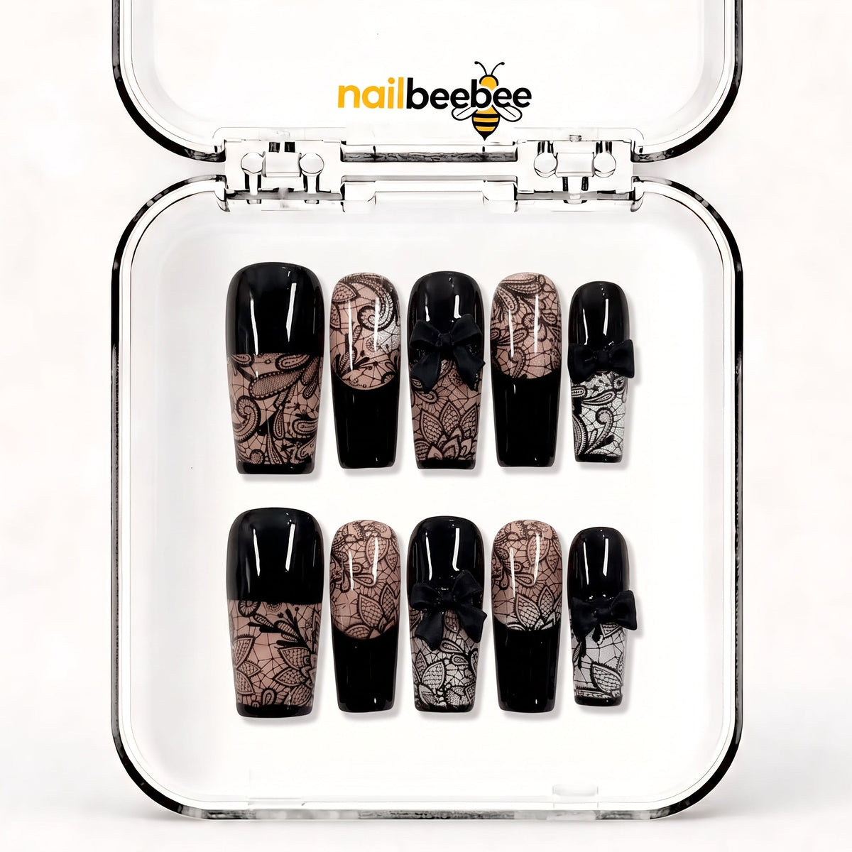 NB-Z111 Handmade Short Square Acrylic for Date Night,Travel