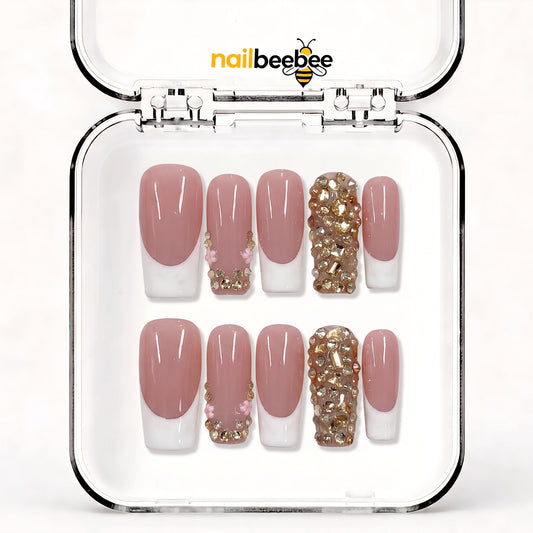 NB-Z112 Handmade Short Square Acrylic for Date Night,Travel
