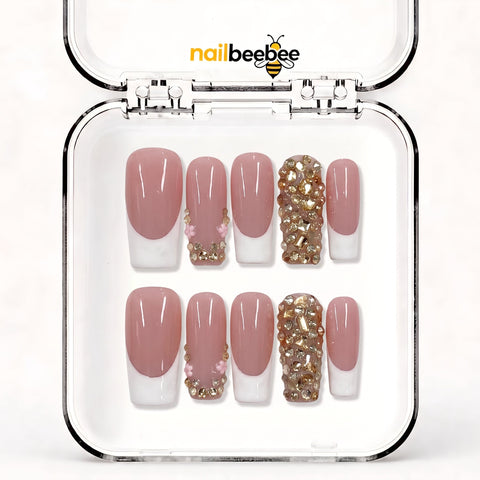 NB-Z112 Handmade Short Square Acrylic for Date Night,Travel