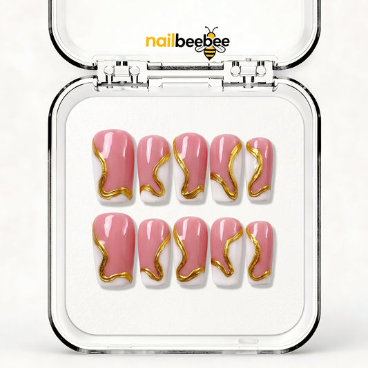 NB-D84 Handmade Short Square Acrylic for Date Night,Travel