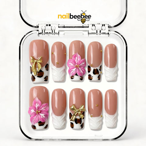 NB-Z166 Handmade Short Square Acrylic for Date Night,Travel