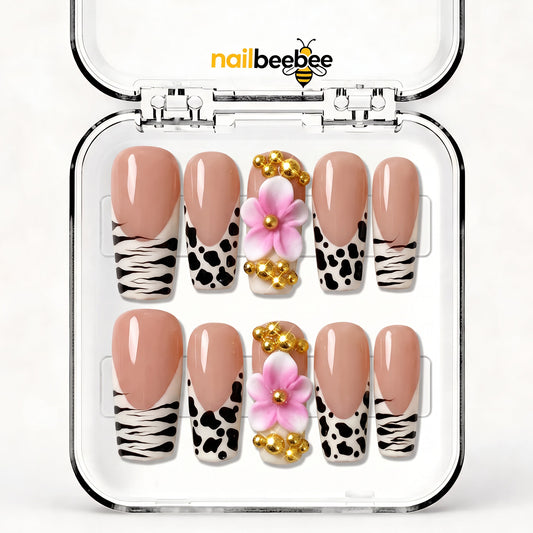 NB-Z193 Handmade Short Square Acrylic for Date Night,Travel