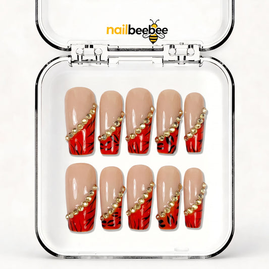 NB-Z191 Handmade Short Square Acrylic for Date Night,Travel