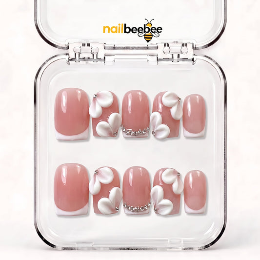 NB-D42 Handmade Short Square Acrylic for Date Night,Travel
