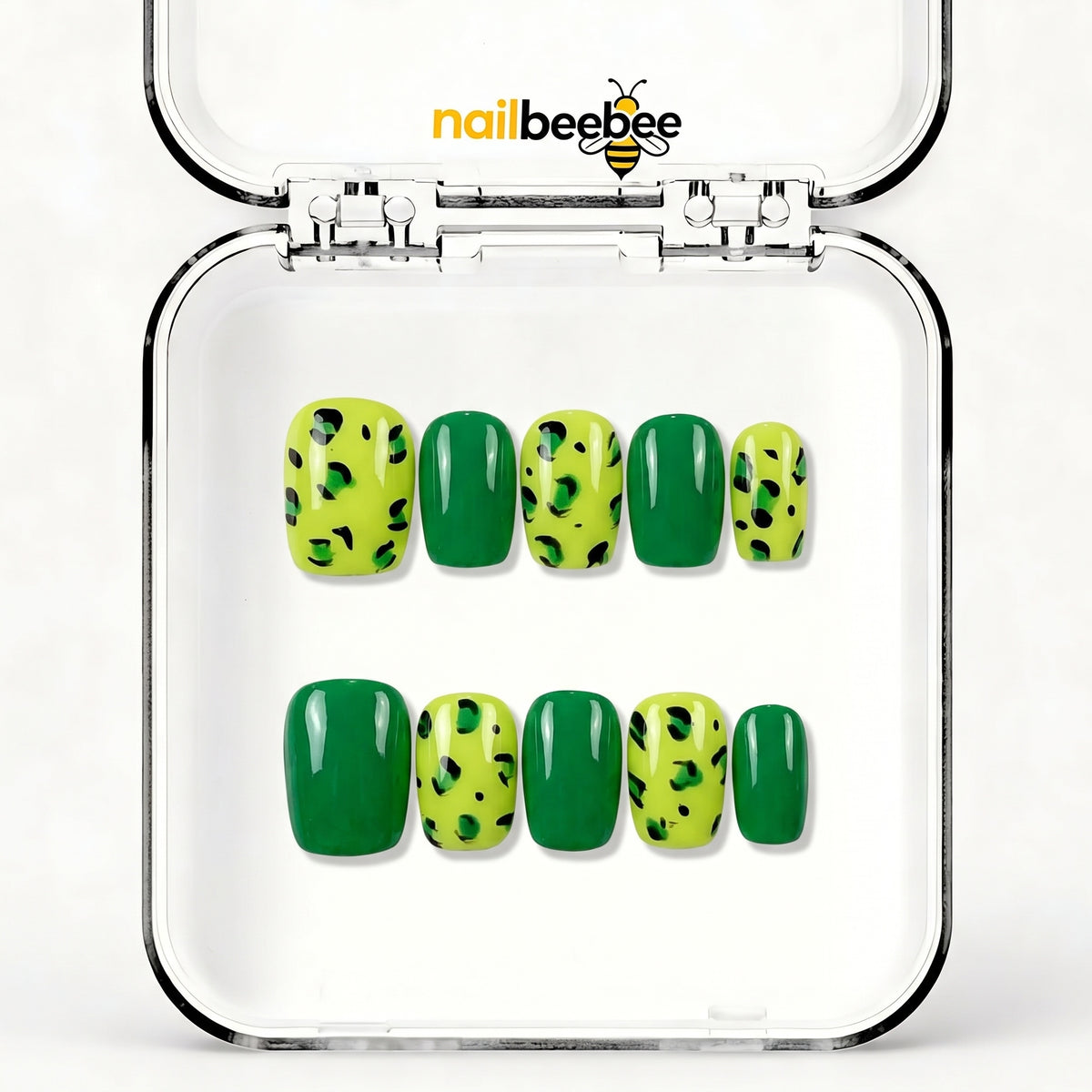 NB-D124 Handmade Short Square Acrylic for Date Night,Travel