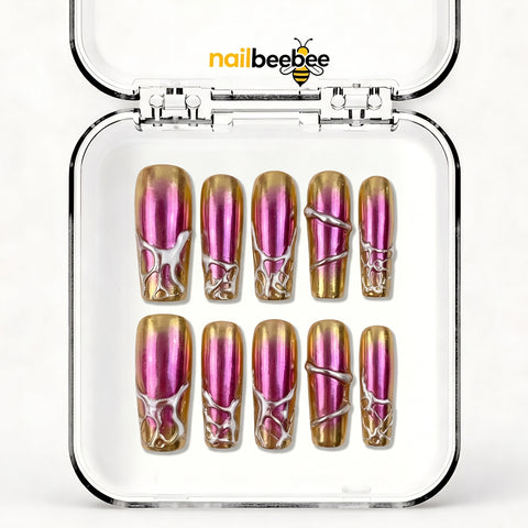 NB-Z183 Handmade Short Square Acrylic for Date Night,Travel