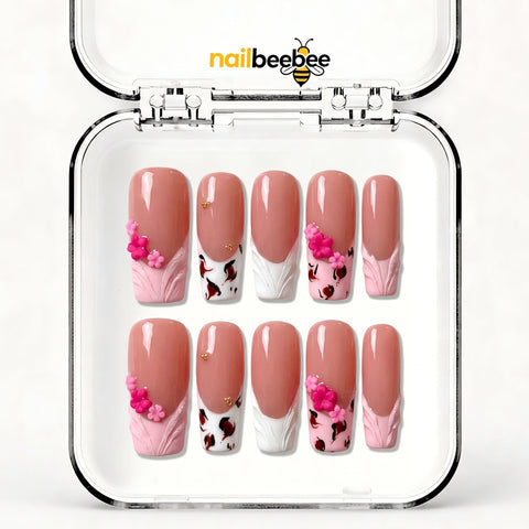 NB-Z269 Handmade Short Square Acrylic for Date Night,Travel