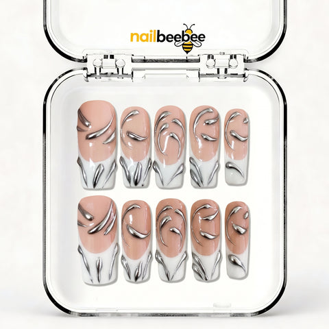 NB-Z240 Handmade Short Square Acrylic for Date Night,Travel