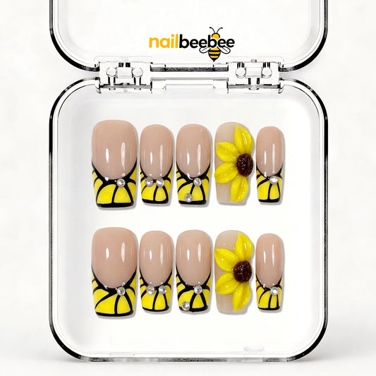 NB-Z139 Handmade Short Square Acrylic for Date Night,Travel