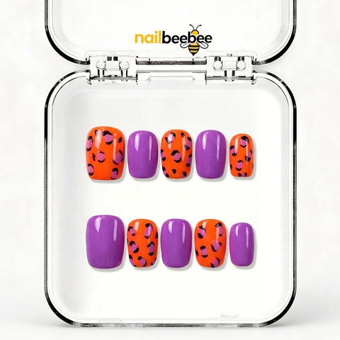 NB-D125 Handmade Short Square Acrylic for Date Night,Travel