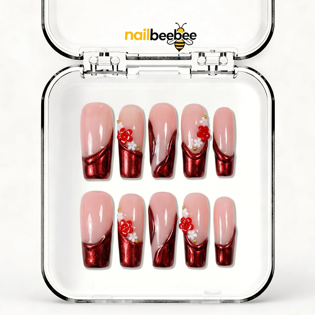 NB-Z134 Handmade Short Square Acrylic for Date Night,Travel