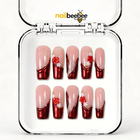 NB-Z134 Handmade Short Square Acrylic for Date Night,Travel