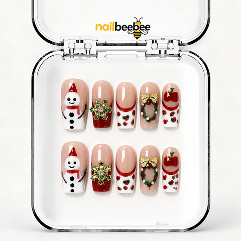 NB-D71 Handmade Short Square Acrylic for Date Night,Travel