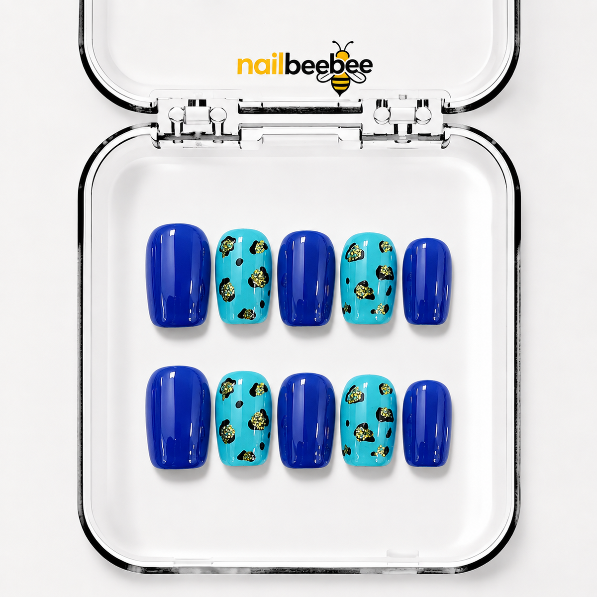 NB-D79 Handmade Short Square Acrylic for Date Night,Travel