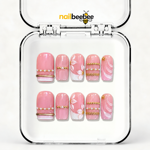 NB-D162 Handmade Short Square Acrylic for Date Night,Travel