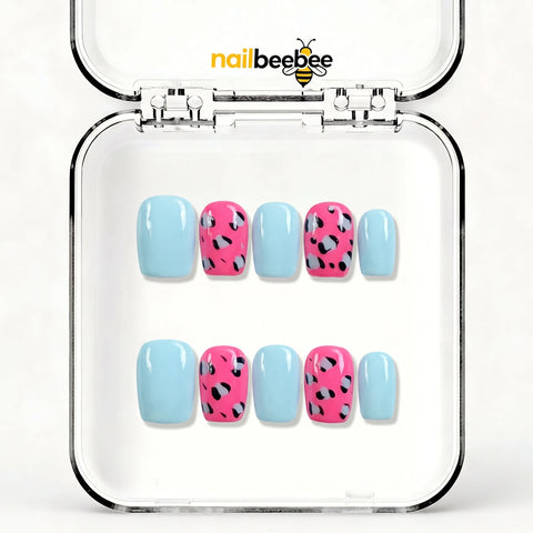 NB-D126 Handmade Short Square Acrylic for Date Night,Travel