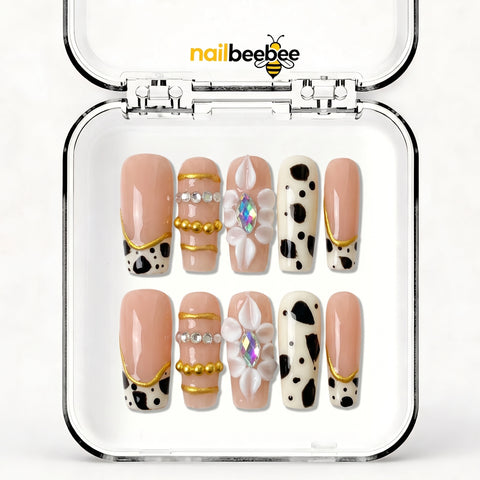 NB-Z173 Handmade Short Square Acrylic for Date Night,Travel
