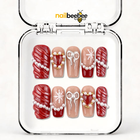 NB-Z167 Handmade Short Square Acrylic for Date Night,Travel