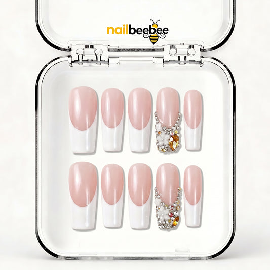 NB-Z228 Handmade Short Square Acrylic for Date Night,Travel