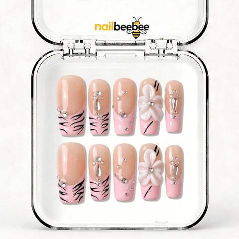 NB-Z236 Handmade Short Square Acrylic for Date Night,Travel