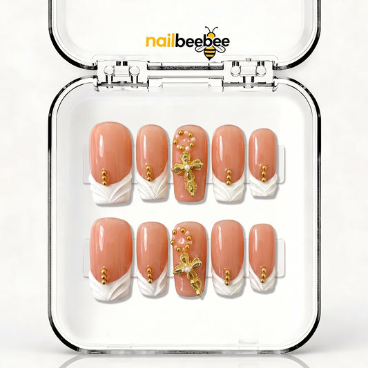 NB-D205 Handmade Short Square Acrylic for Date Night,Travel