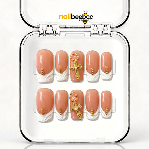 NB-D205 Handmade Short Square Acrylic for Date Night,Travel