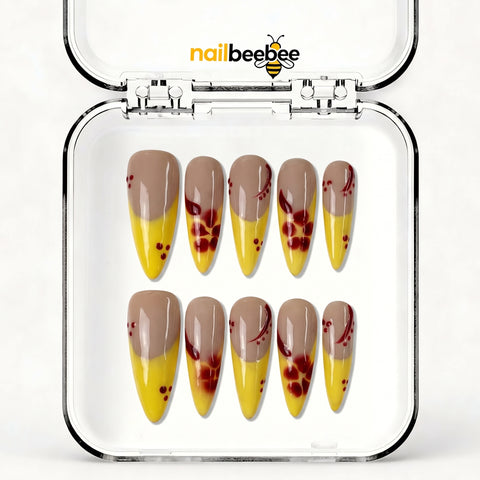 NB-S258 Handmade Medium Stiletto Acrylic for Date Night,Travel