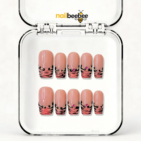 NB-D87 Handmade Short Square Acrylic for Date Night,Travel