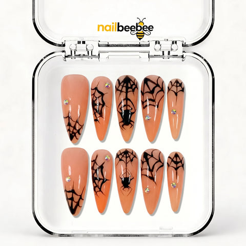 NB-S146 Handmade Medium Stiletto Acrylic for Date Night,Travel