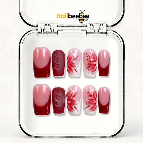 NB-D119 Handmade Short Square Acrylic for Date Night,Travel