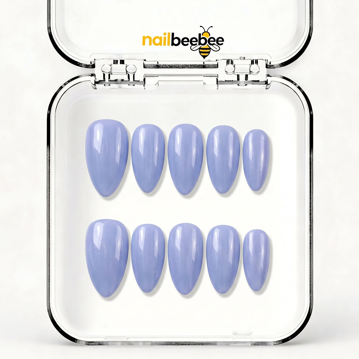 NB-X110 Handmade Short Almond Acrylic for Date Night,Travel