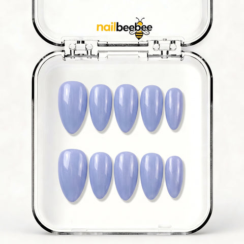 NB-X110 Handmade Short Almond Acrylic for Date Night,Travel
