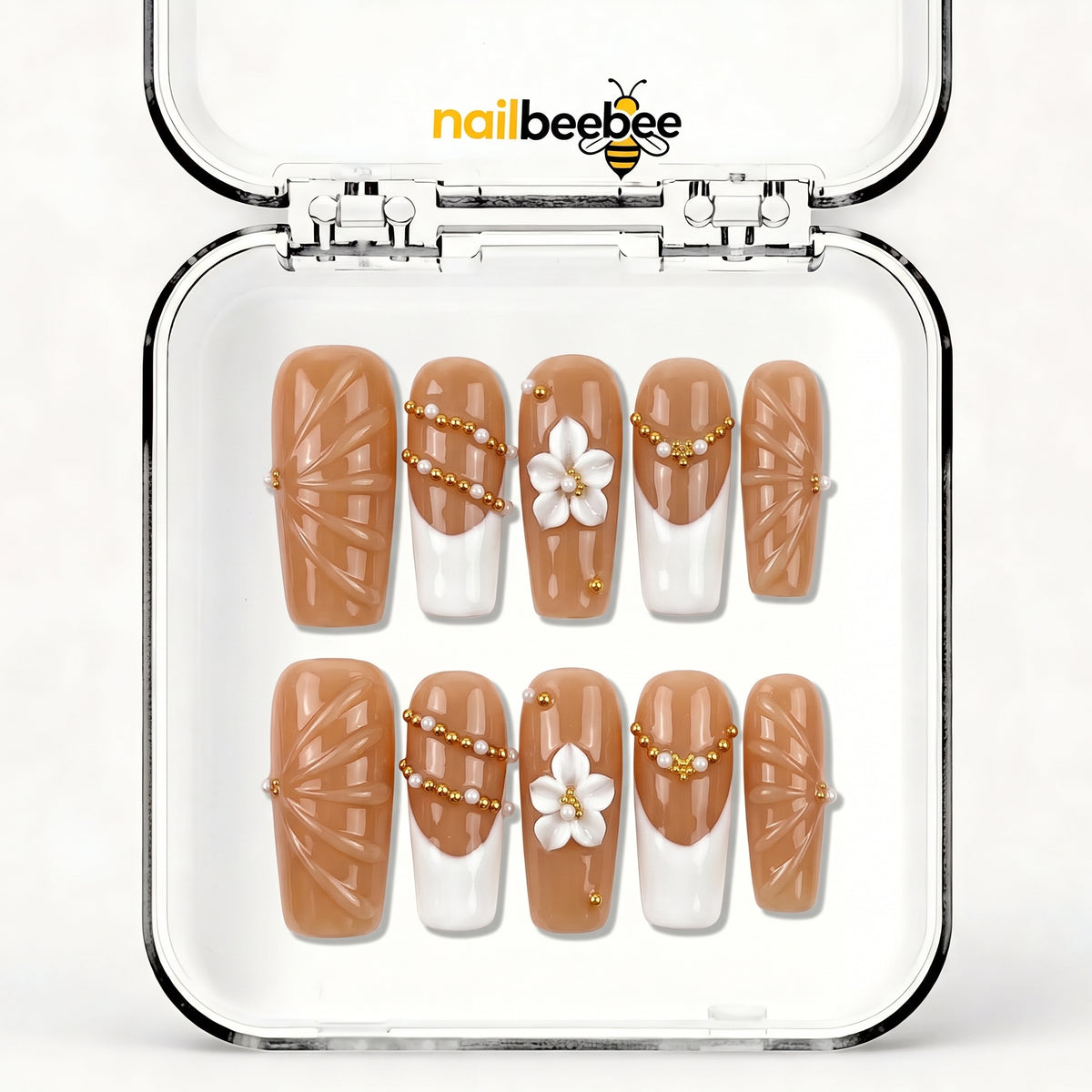 NB-Z229 Handmade Short Square Acrylic for Date Night,Travel