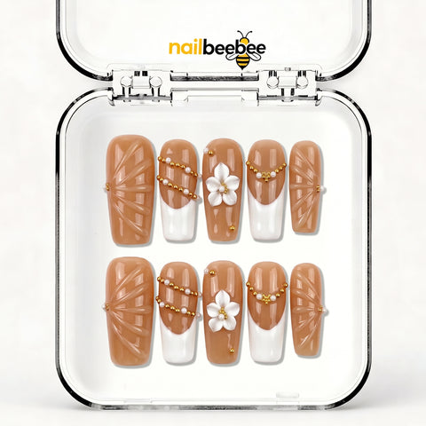 NB-Z229 Handmade Short Square Acrylic for Date Night,Travel