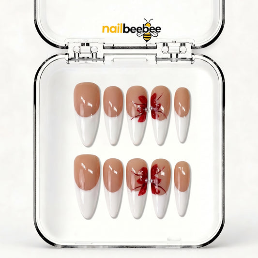 NB-S260 Handmade Medium Stiletto Acrylic for Date Night,Travel