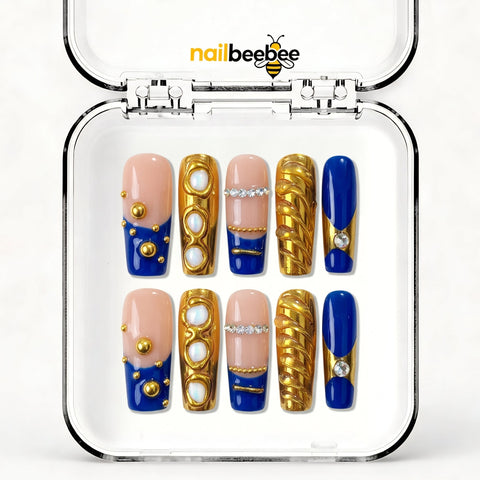 NB-Z131 Handmade Short Square Acrylic for Date Night,Travel