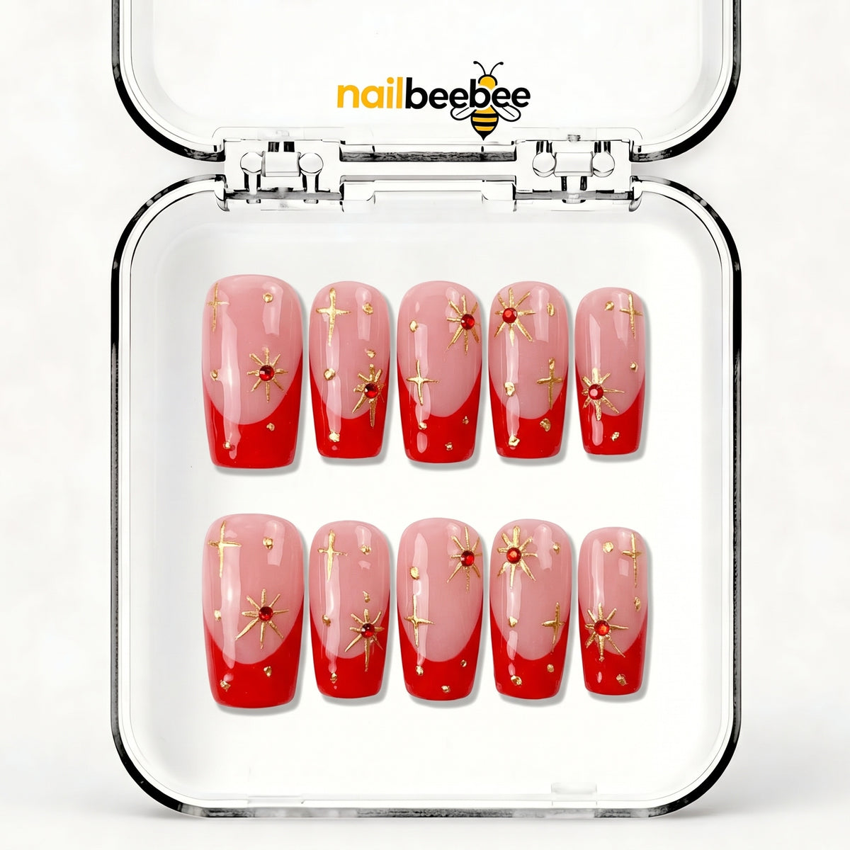 NB-D93 Handmade Short Square Acrylic for Date Night,Travel