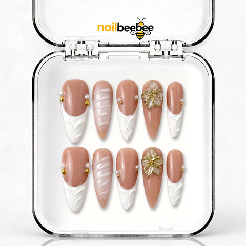 NB-S188 Handmade Medium Stiletto Acrylic for Date Night,Travel