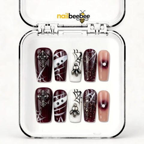 NB-Z170 Handmade Short Square Acrylic for Date Night,Travel