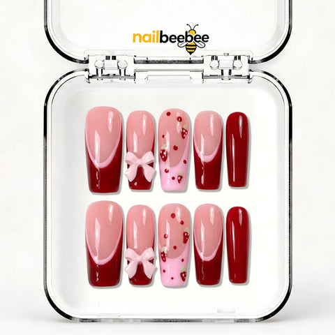 NB-Z133 Handmade Short Square Acrylic for Date Night,Travel